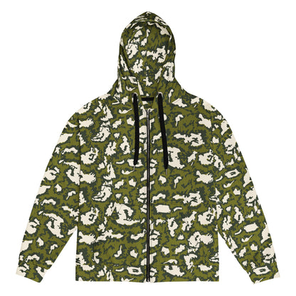 Russian KLMK Red Dawn GREEN Movie CAMO Unisex Zip Hoodie - 2XS