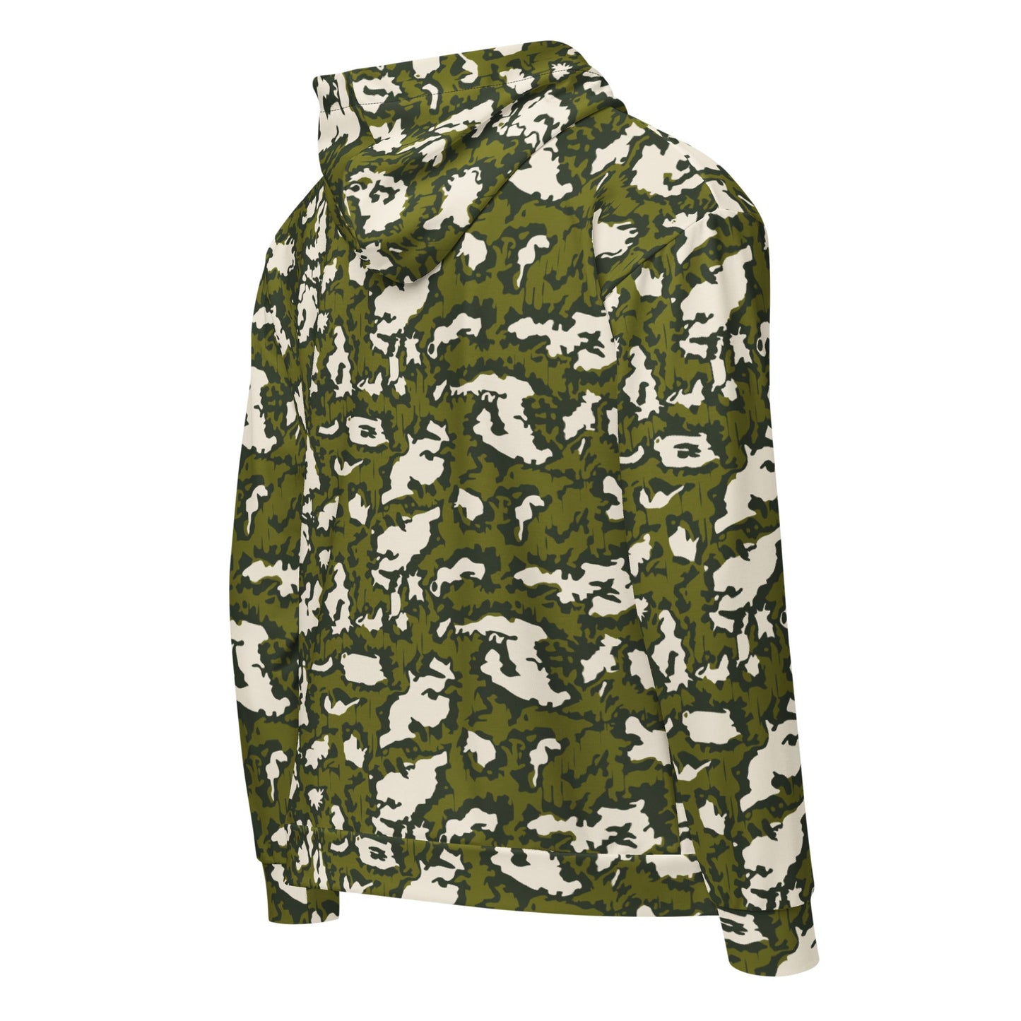 Russian KLMK Red Dawn GREEN Movie CAMO Unisex Zip Hoodie