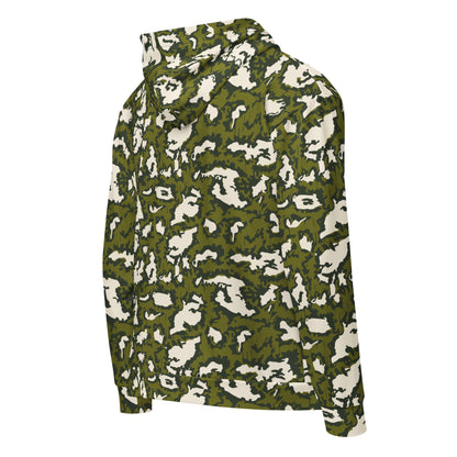 Russian KLMK Red Dawn GREEN Movie CAMO Unisex Zip Hoodie