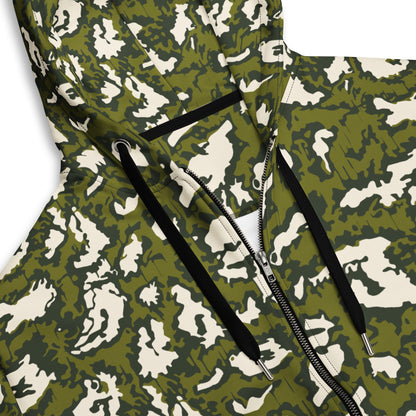 Russian KLMK Red Dawn GREEN Movie CAMO Unisex Zip Hoodie