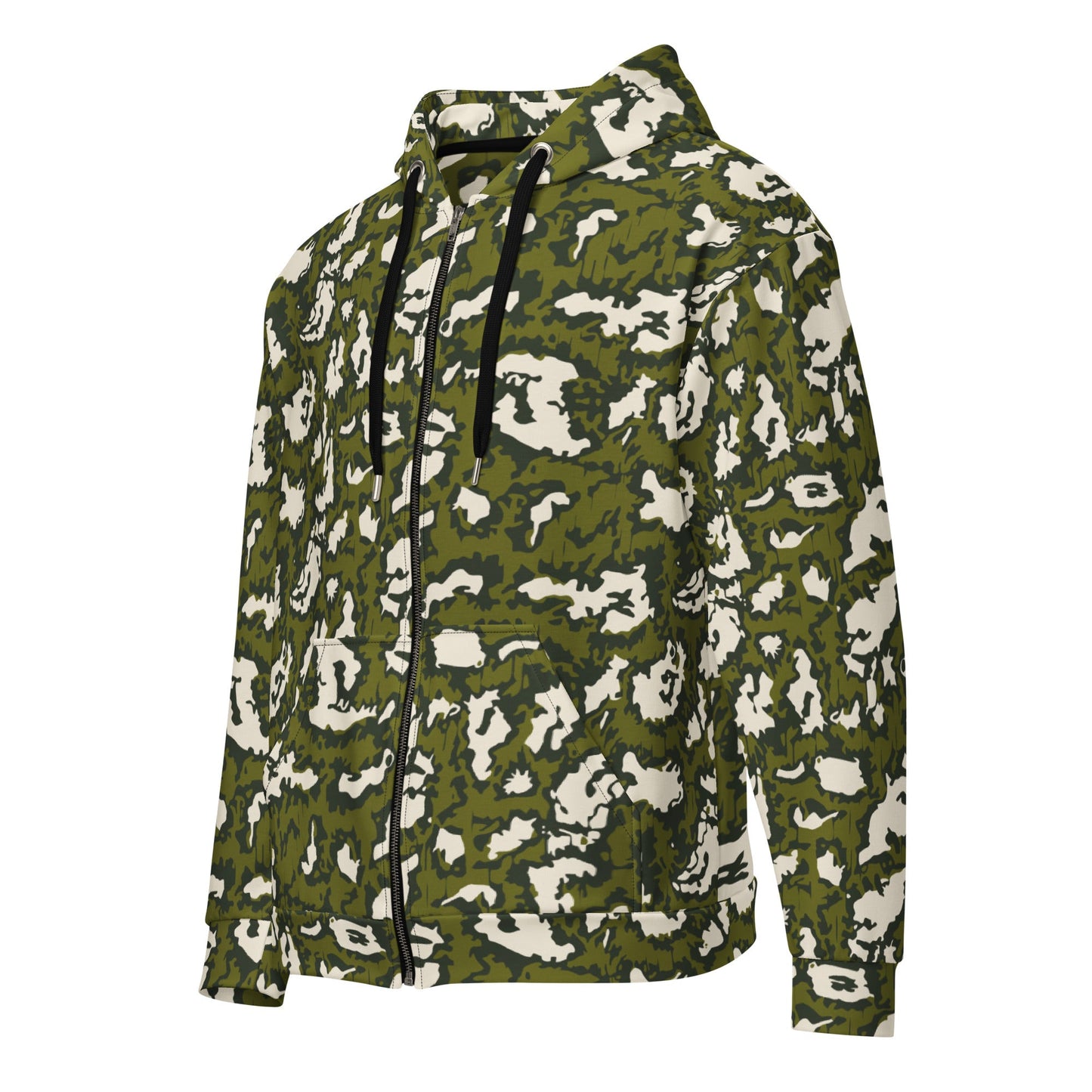 Russian KLMK Red Dawn GREEN Movie CAMO Unisex Zip Hoodie