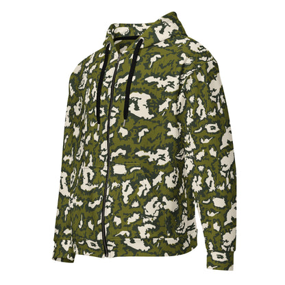 Russian KLMK Red Dawn GREEN Movie CAMO Unisex Zip Hoodie