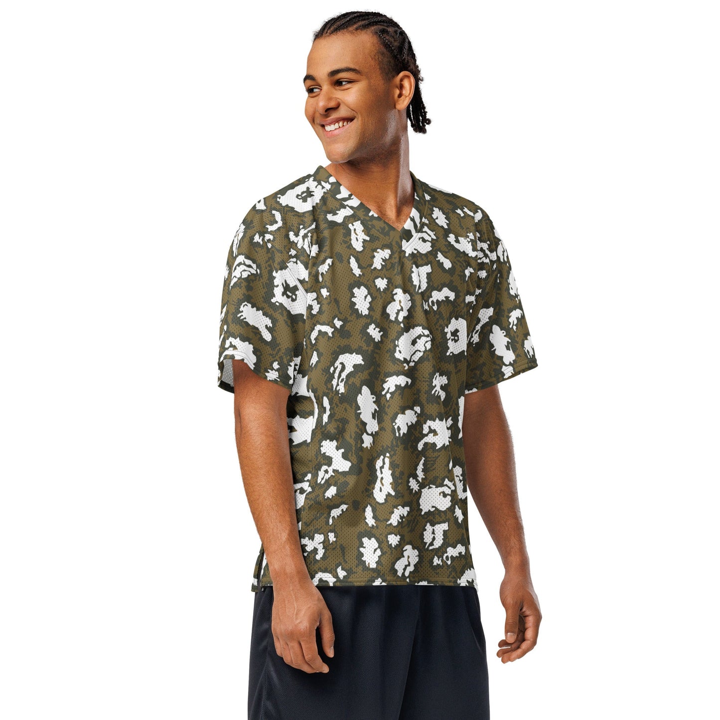 Russian KLMK Red Dawn BROWN Movie CAMO American football jersey - Football Jersey