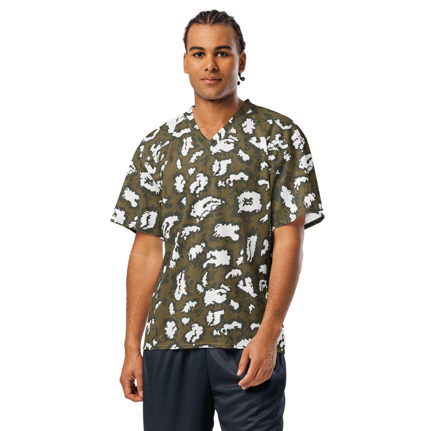 Russian KLMK Red Dawn BROWN Movie CAMO American football jersey - Football Jersey