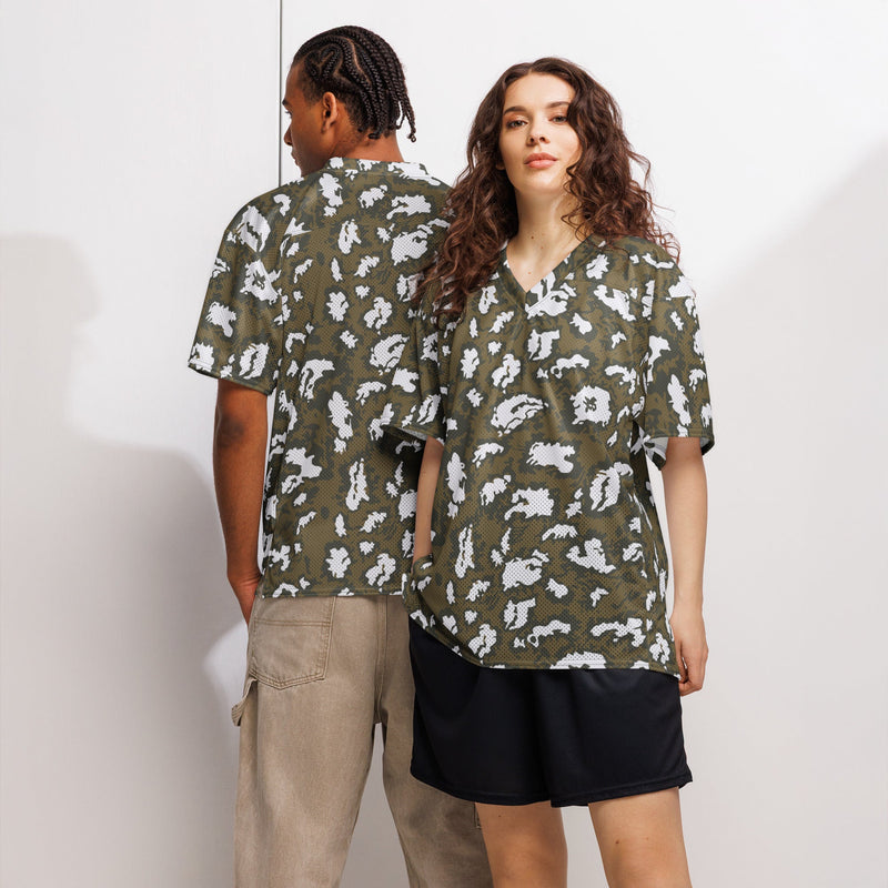 KLMK Red Dawn CAMO Unisex American Football Jersey