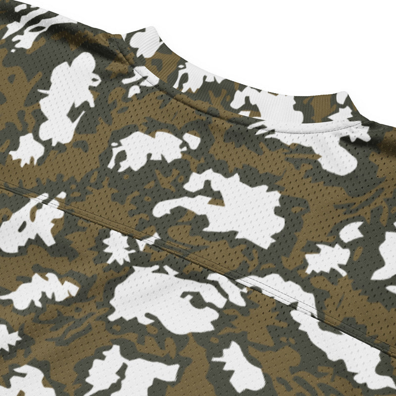 KLMK Red Dawn CAMO Unisex American Football Jersey