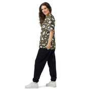 KLMK Red Dawn CAMO Unisex American Football Jersey