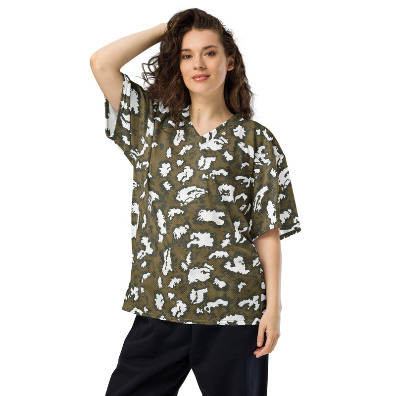 KLMK Red Dawn CAMO Unisex American Football Jersey