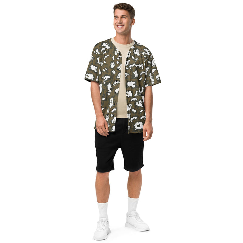 KLMK Red Dawn CAMO Unisex Baseball Jersey