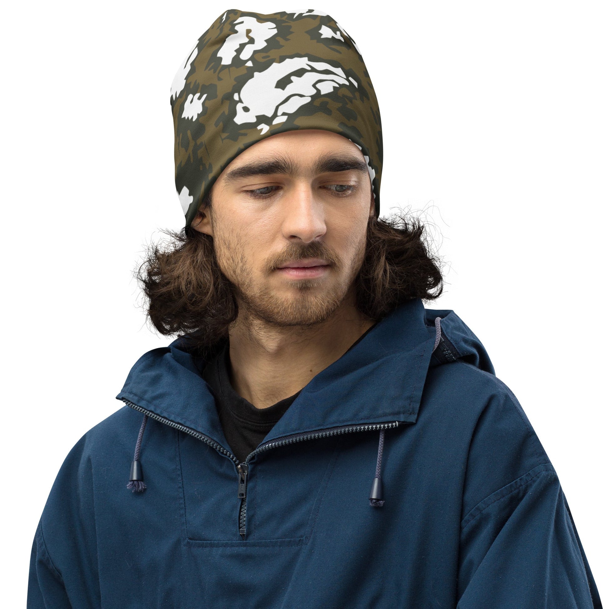 Russian KLMK Red Dawn BROWN Movie CAMO Beanie - Beanies