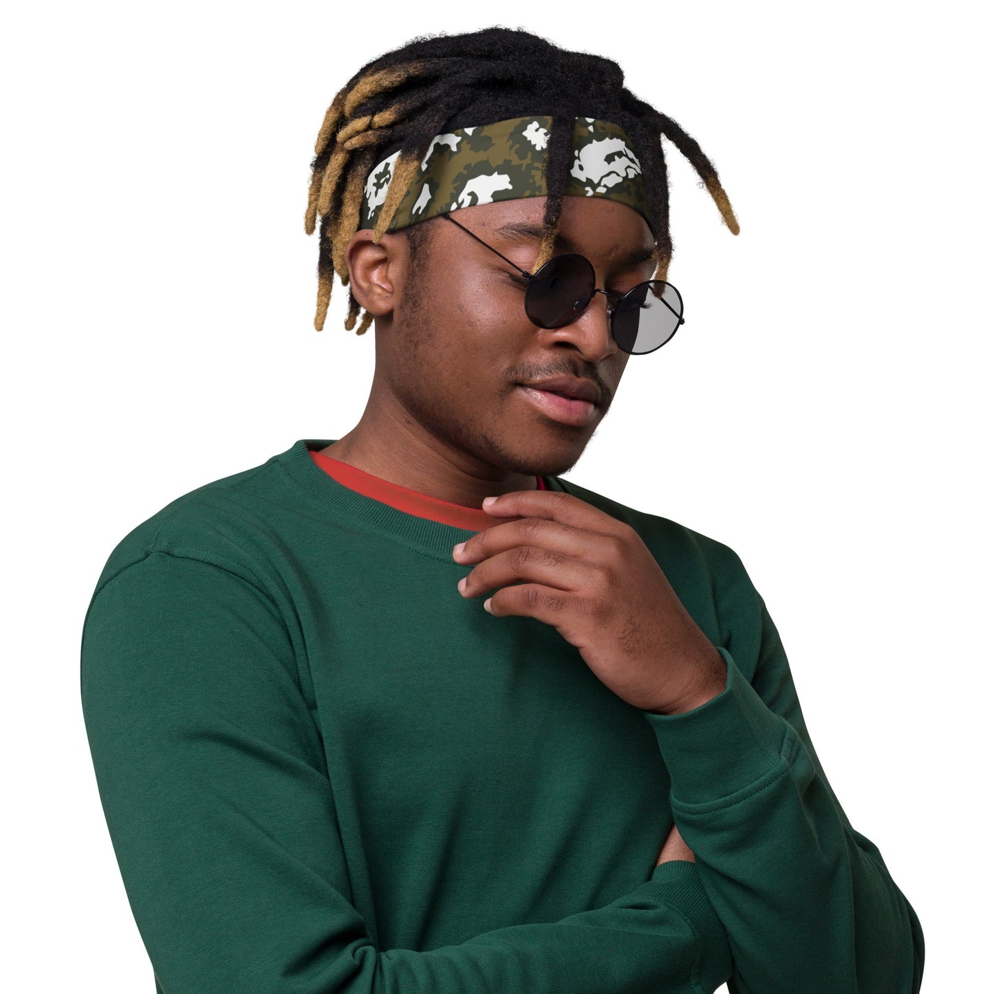 Russian KLMK Red Dawn BROWN Movie CAMO Headband - Headbands