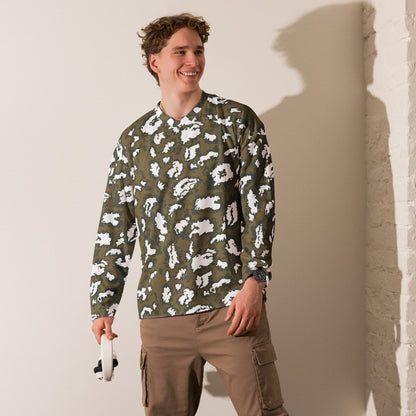 Russian KLMK Red Dawn Movie CAMO hockey fan jersey Hockey Jerseys