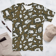 KLMK Red Dawn CAMO Mens T-Shirt - XS