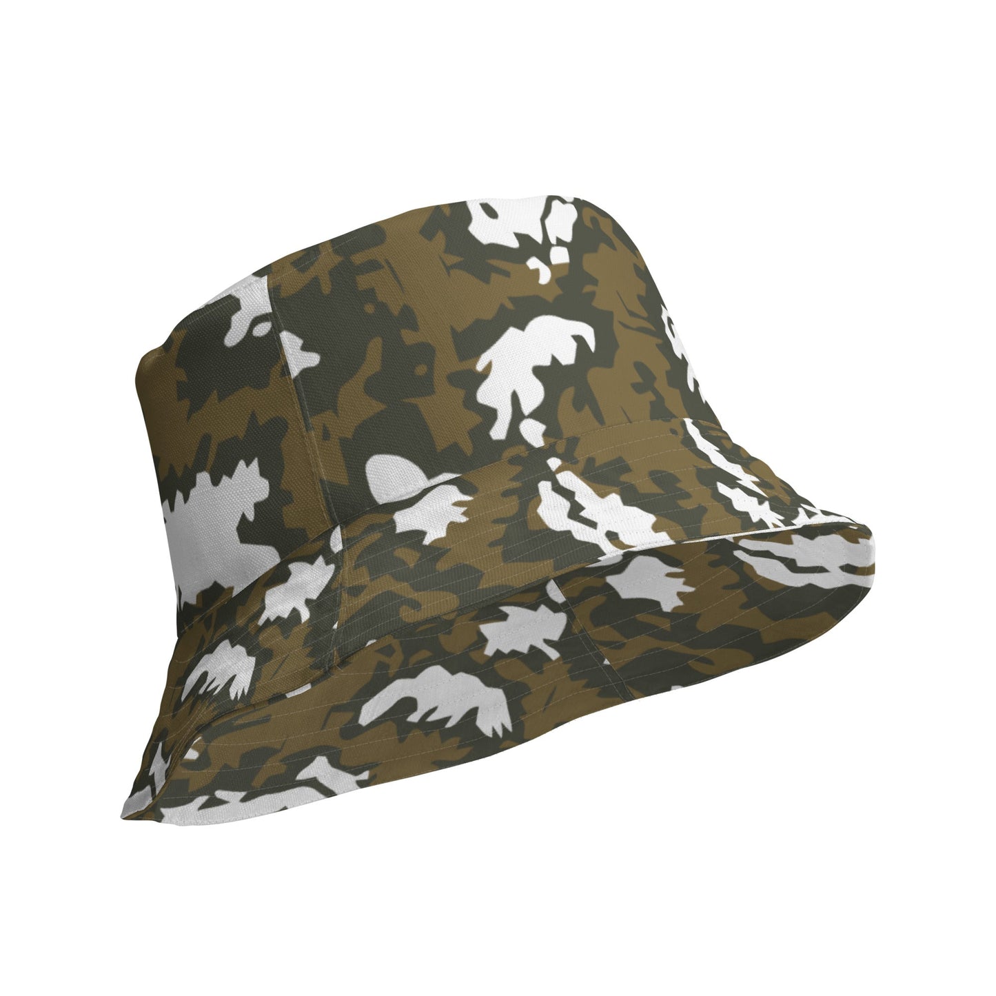 Russian KLMK Red Dawn BROWN Movie CAMO Reversible bucket hat - Bucket Hats