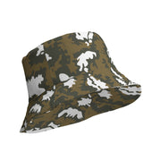 KLMK Red Dawn CAMO Reversible Bucket Hat - Head
