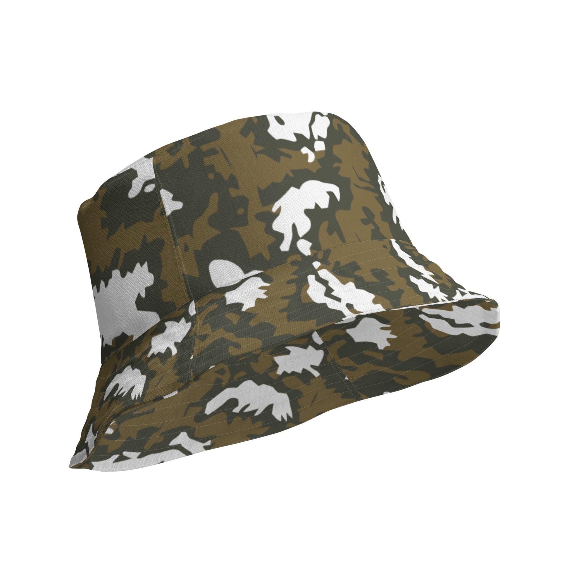 Russian KLMK Red Dawn BROWN Movie CAMO Reversible bucket hat - Bucket Hats