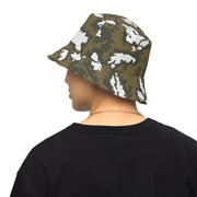KLMK Red Dawn CAMO Reversible Bucket Hat - S/M - Head