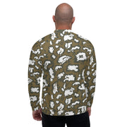 KLMK Red Dawn CAMO Unisex Bomber Jacket