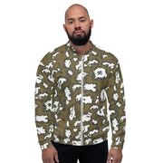 KLMK Red Dawn CAMO Unisex Bomber Jacket