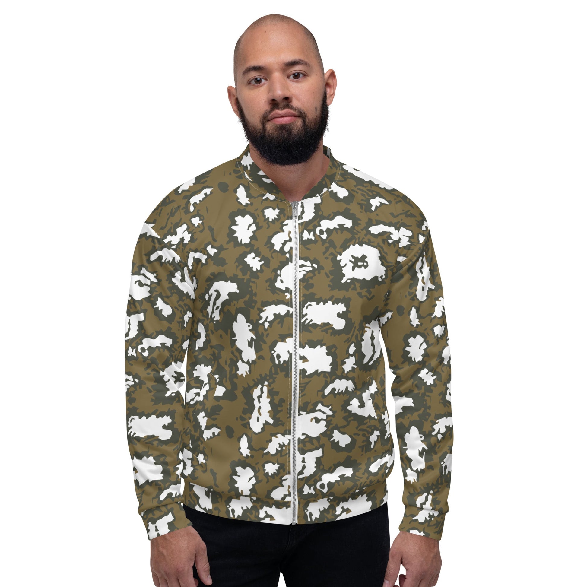 Russian KLMK Red Dawn BROWN Movie CAMO Unisex Bomber Jacket - Jackets