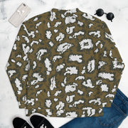 KLMK Red Dawn CAMO Unisex Bomber Jacket