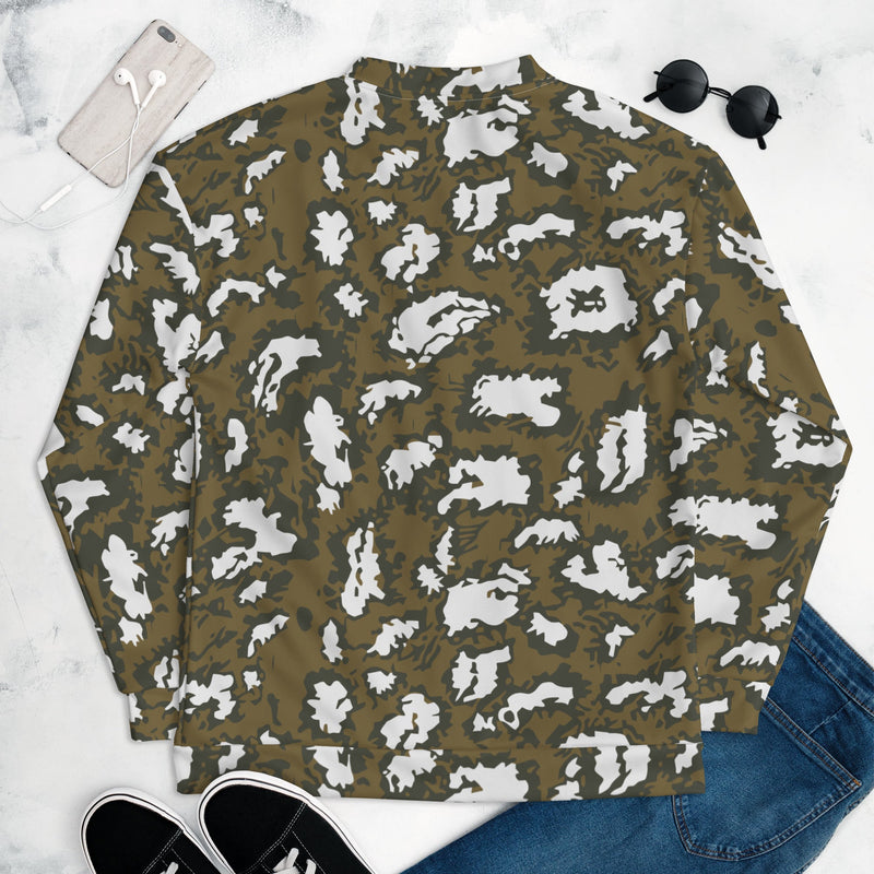 KLMK Red Dawn CAMO Unisex Bomber Jacket