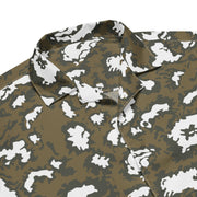 KLMK Red Dawn CAMO Unisex Short-Sleeve Button Shirt - Button-Up