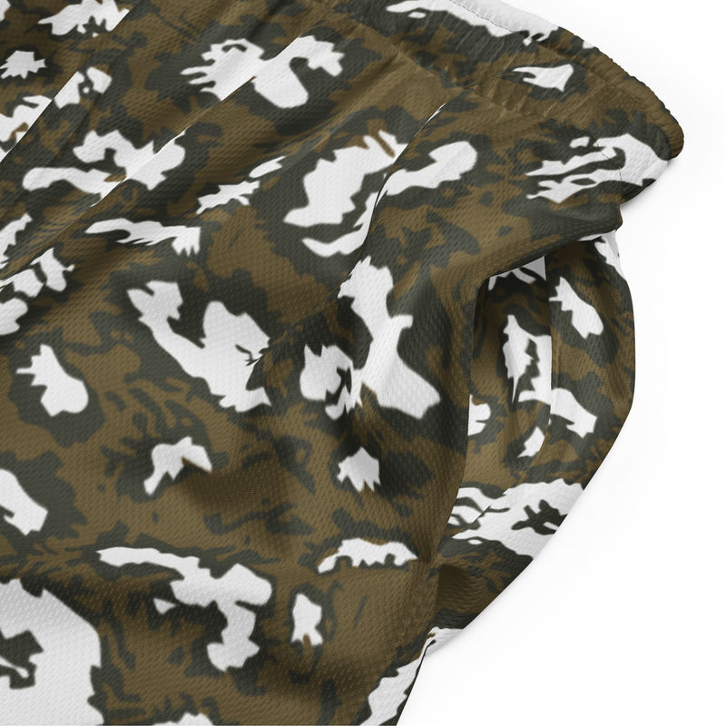KLMK Red Dawn CAMO Unisex Mesh Shorts