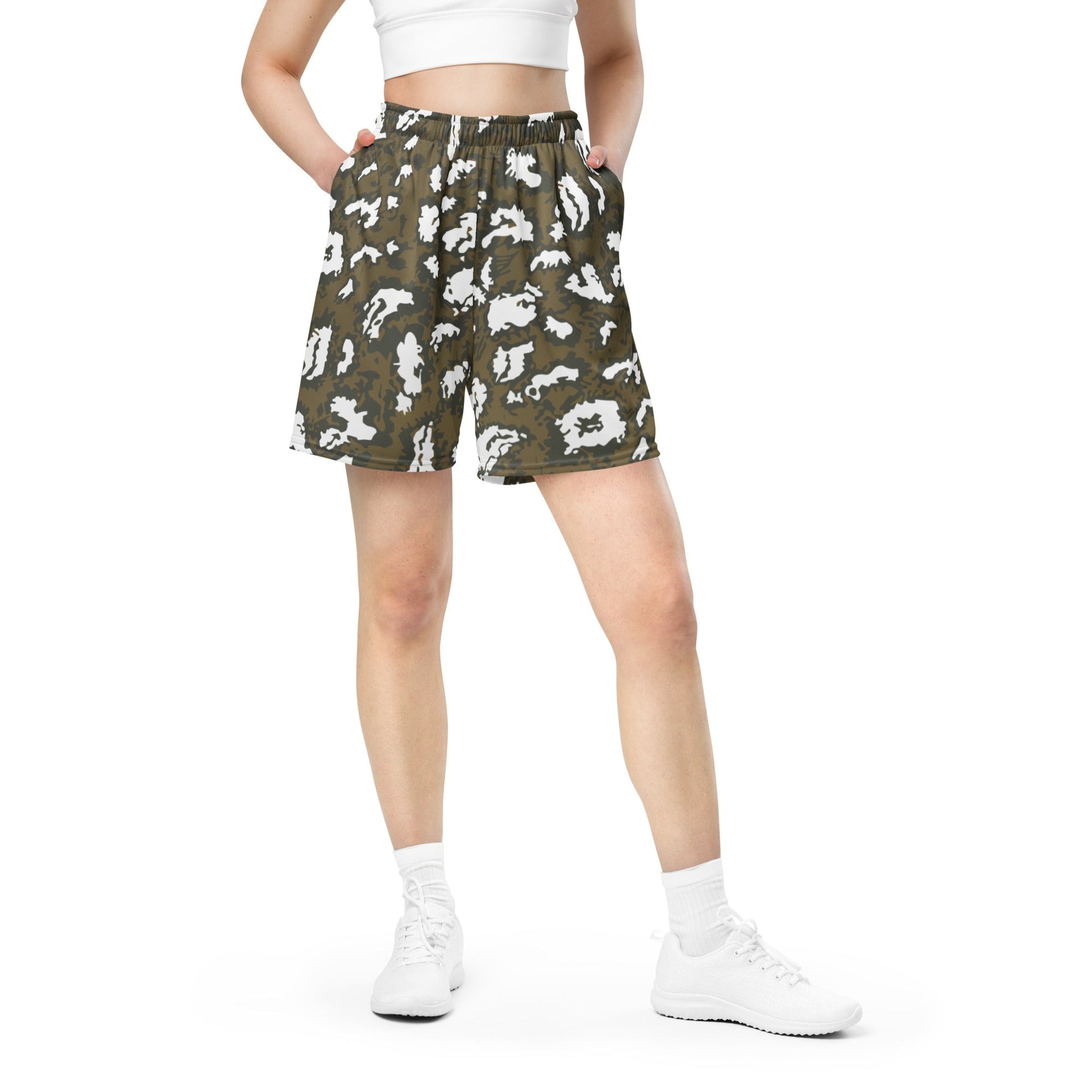 Russian KLMK Red Dawn Movie CAMO Unisex mesh shorts Mesh Shorts