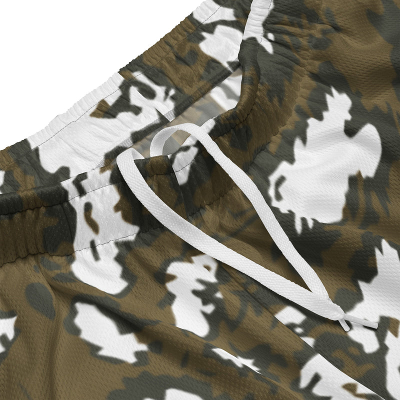 KLMK Red Dawn CAMO Unisex Mesh Shorts