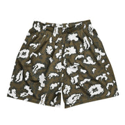KLMK Red Dawn CAMO Unisex Mesh Shorts