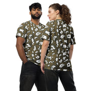 KLMK Red Dawn CAMO Unisex Sports Jersey - 2XS