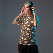 KLMK Red Dawn CAMO Unisex Sports Jersey