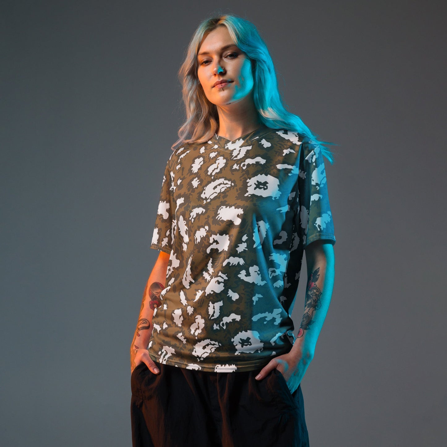 Russian KLMK Red Dawn Movie CAMO unisex sports jersey Sports Jerseys