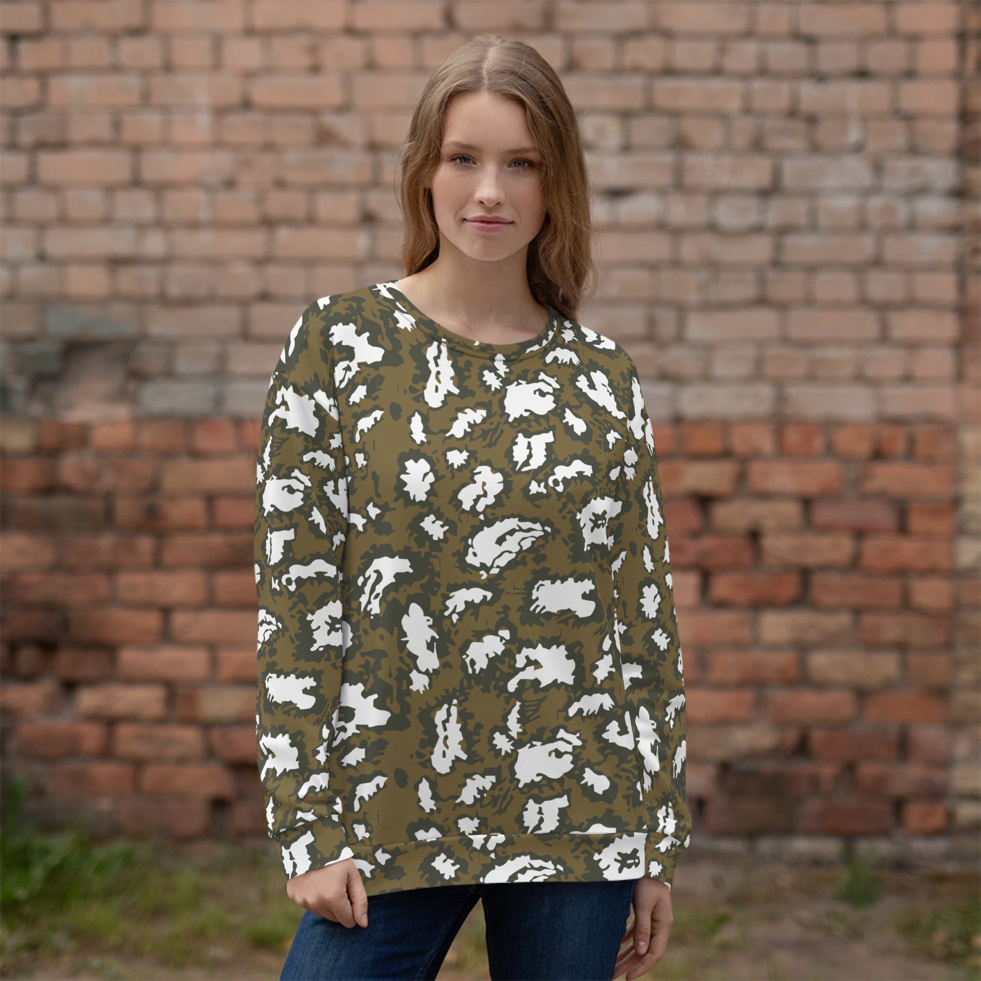 Russian KLMK Red Dawn BROWN Movie CAMO Unisex Sweatshirt - Sweatshirts