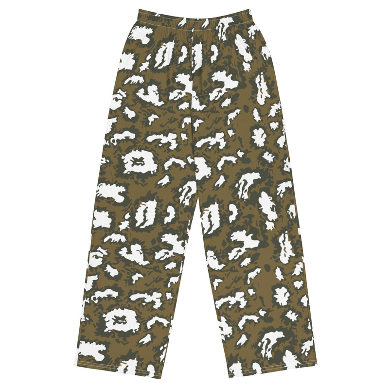 KLMK Red Dawn CAMO Unisex Wide-Leg Leisure Pants - 2XS - Pant