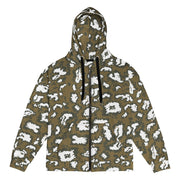 KLMK Red Dawn CAMO Unisex Zip Hoodie - 2XS