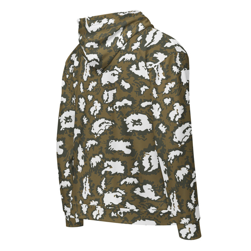 KLMK Red Dawn CAMO Unisex Zip Hoodie