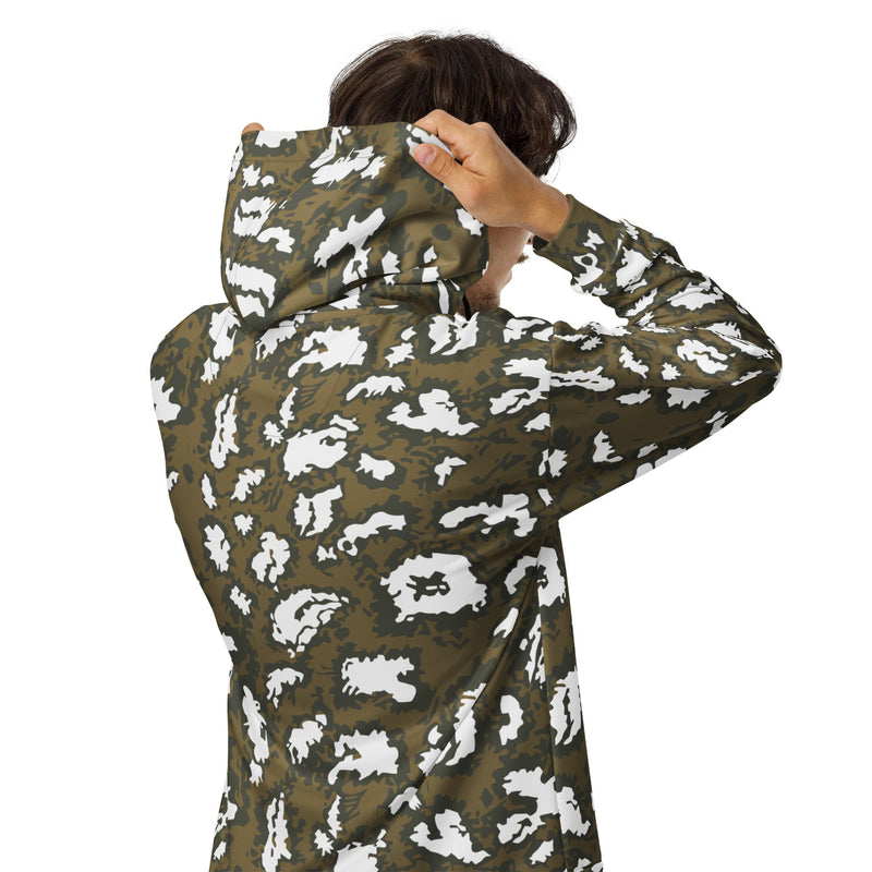 KLMK Red Dawn CAMO Unisex Zip Hoodie