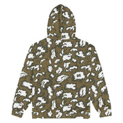 KLMK Red Dawn CAMO Unisex Zip Hoodie