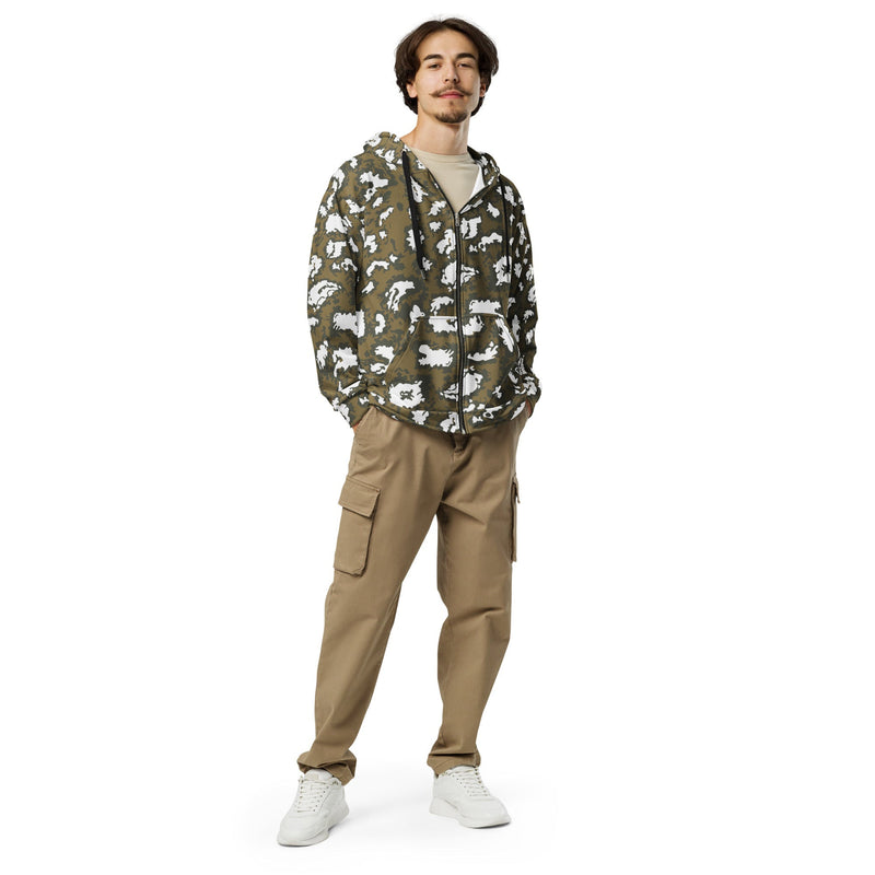 KLMK Red Dawn CAMO Unisex Zip Hoodie