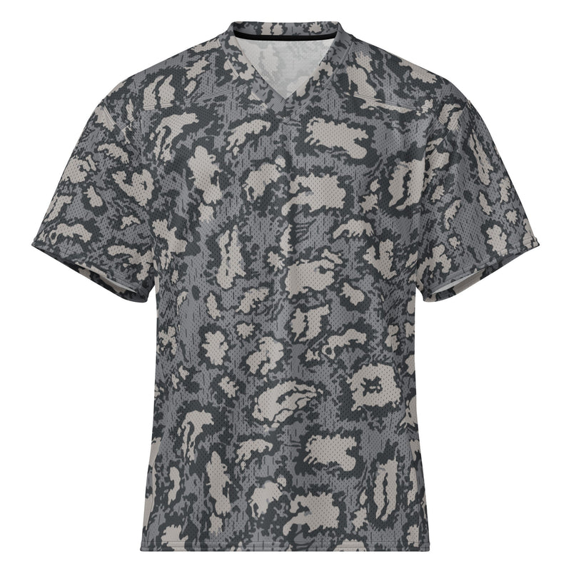 KLMK Red Dawn Urban CAMO Unisex American Football Jersey - 2XS