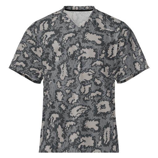 KLMK Red Dawn Urban CAMO Unisex American Football Jersey - 2XS