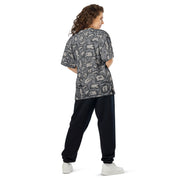 KLMK Red Dawn Urban CAMO Unisex American Football Jersey
