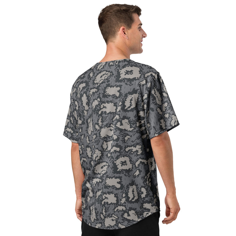 KLMK Red Dawn Urban CAMO Unisex Baseball Jersey