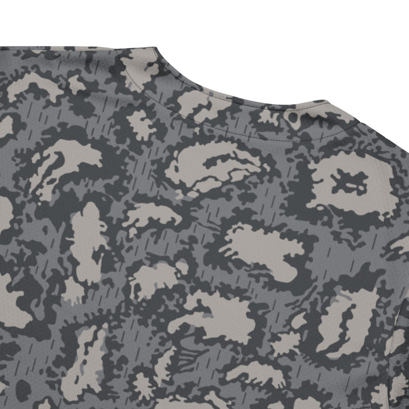 KLMK Red Dawn Urban CAMO Unisex Baseball Jersey