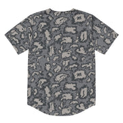 KLMK Red Dawn Urban CAMO Unisex Baseball Jersey