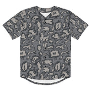 KLMK Red Dawn Urban CAMO Unisex Baseball Jersey