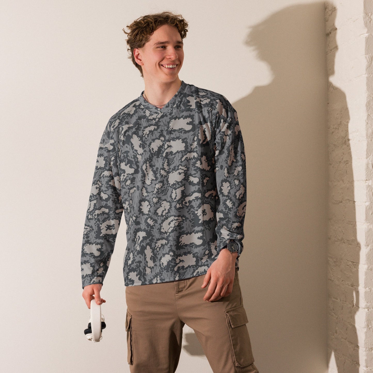 Russian KLMK Red Dawn Urban CAMO hockey fan jersey - Hockey Jerseys