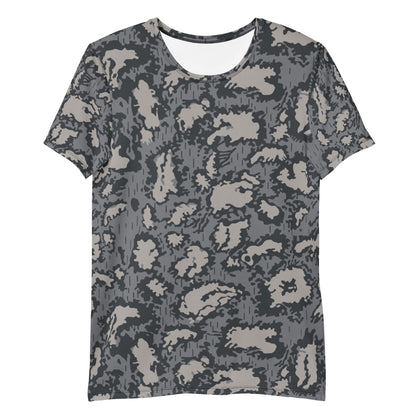 Russian KLMK Red Dawn Urban CAMO Mens athletic t-shirt - Athletic T-Shirts